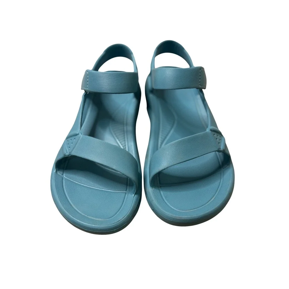 Teva Hurricane Drift Blue EVA Water Sandals Womens 9 Mens 7 Lightweight Float - Picture 2 of 6